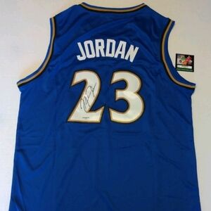 Michael Jordan Autographed Jersey